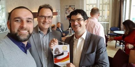 Reunião do Rotary Club Warszawa Goethe da Polônia